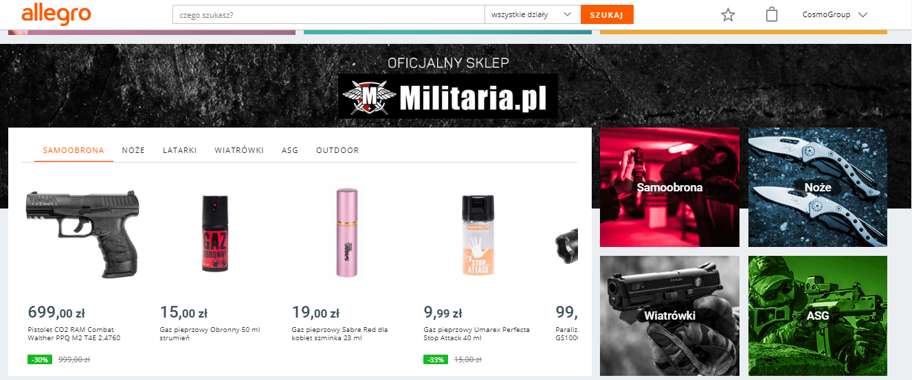 militaria.pl na Allegro